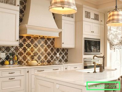 decorative-classic-kuhinja-backsplash-ideas-ornamental-floral-white-cabinet-cool-aspect-brushed-stainless-long-grain-modern-creative-hexagon-mosaic-contemporary-almond-tumbled-marble