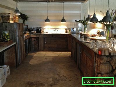Prenosno-kuhinjske kabine-rjave kabine za kuhinjo