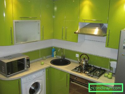 Kuhinja v stalinka: značilnosti popravila, izbira sloga, barve in pohištva, prave fotografije